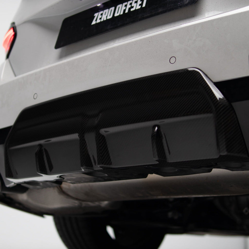 M Performance Style Pre Pregged Dry Carbon Fiber Rear Diffuser for BMW 2 Series Coupe G42 2021+ – image 8