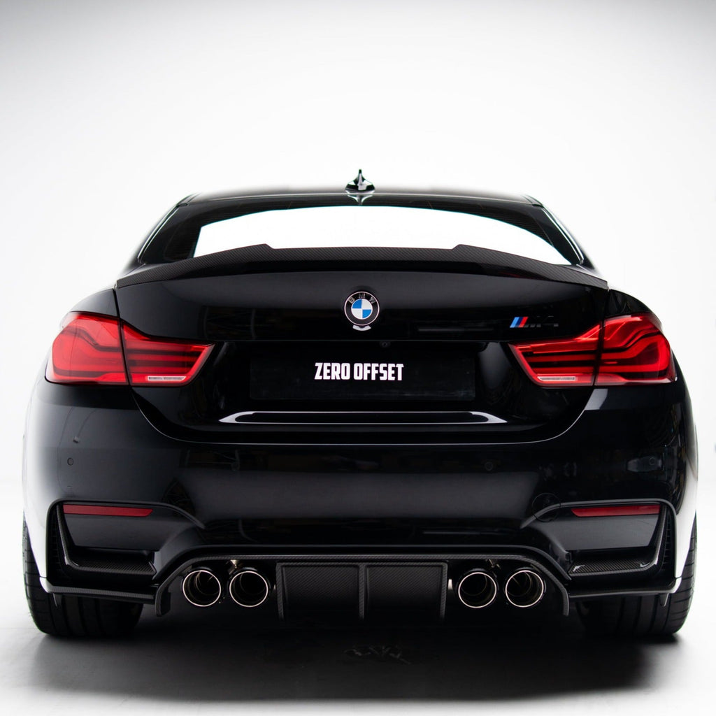 M4 Style Pre Pregged Dry Carbon Fiber Spoiler for BMW M4 F82 2014-2020 – image 7