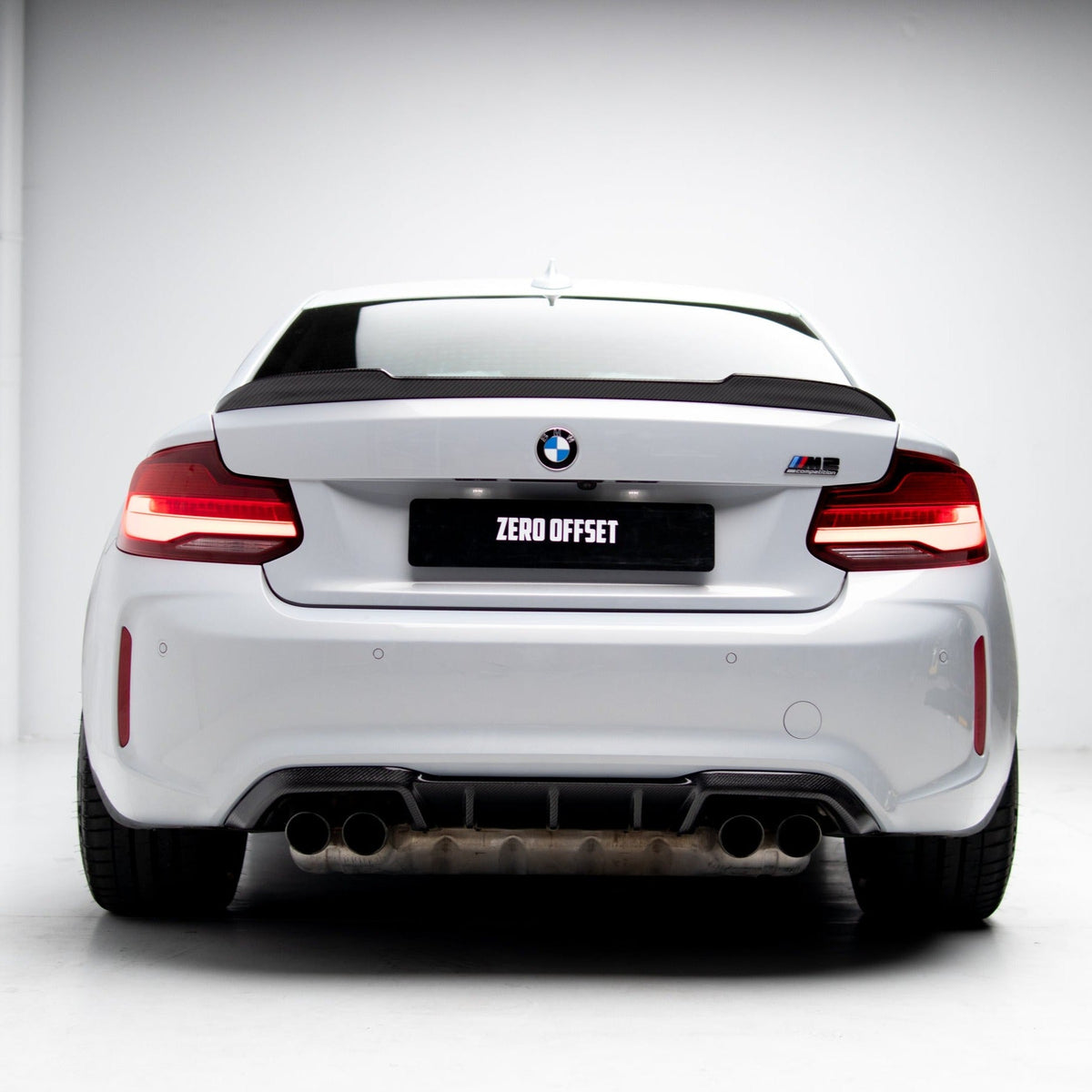 M Performance Style Carbon Fiber Rear Diffuser Pre-Pregged Dry Carbon Fiber for BMW M2 F87 2016-2021 – image 10