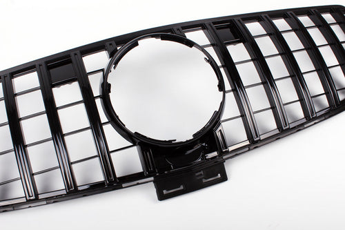 AMG Panamericana Style Grille for Mercedes-Benz GLE Class GLE63 W166 C292 - Black 2015-2019 – Photo 2