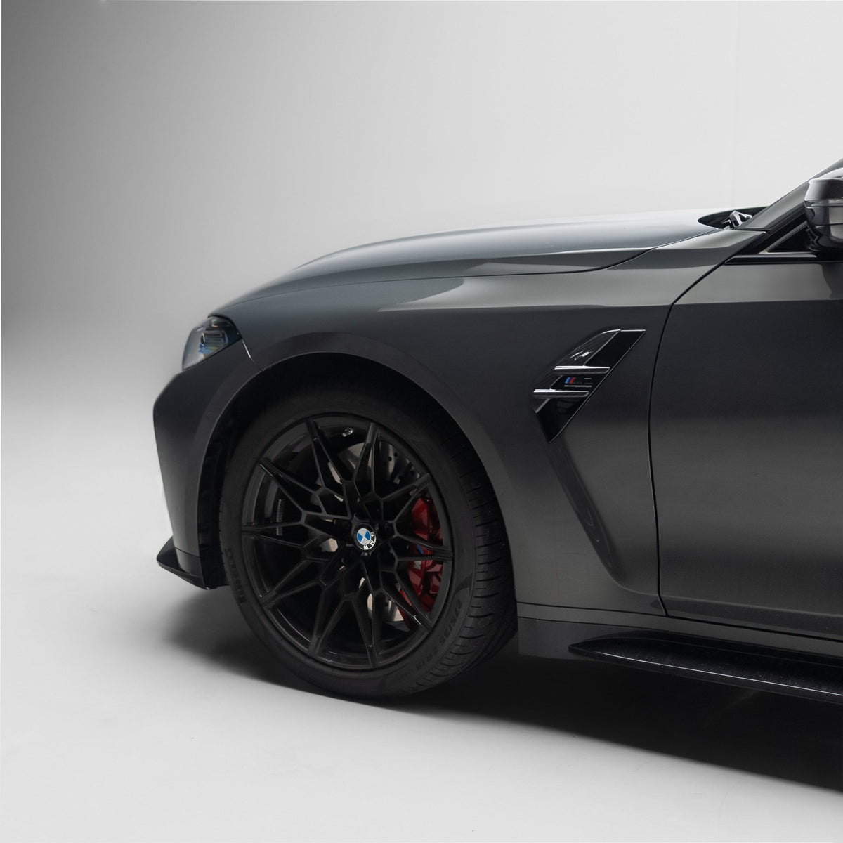 OEM Style Pre Pregged Dry Carbon Fender Vent Cover for BMW M3 G80 G81 2020+ – image 2