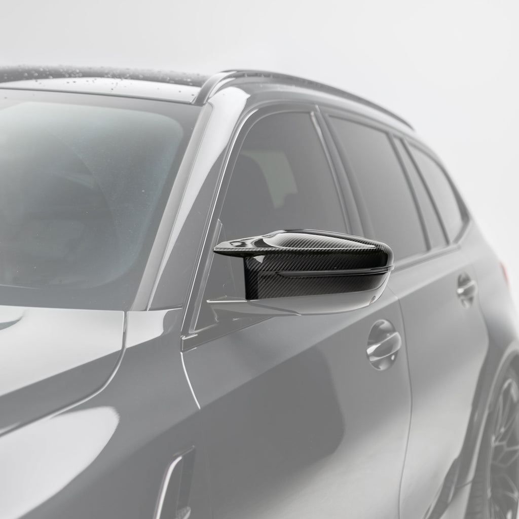 M-Performance Style Pre Pregged Dry Carbon Fiber Mirror Caps for BMW M240i G42 / M340i LCI /M2 G87 / M3 G80 G8