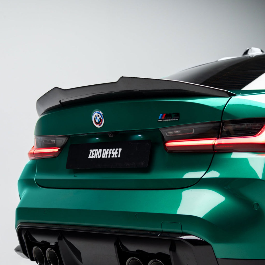 PSM Style Pre Pregged Dry Carbon Fiber Spoiler For BMW 3 Series G20 / M3 G80 2020+ – image 2