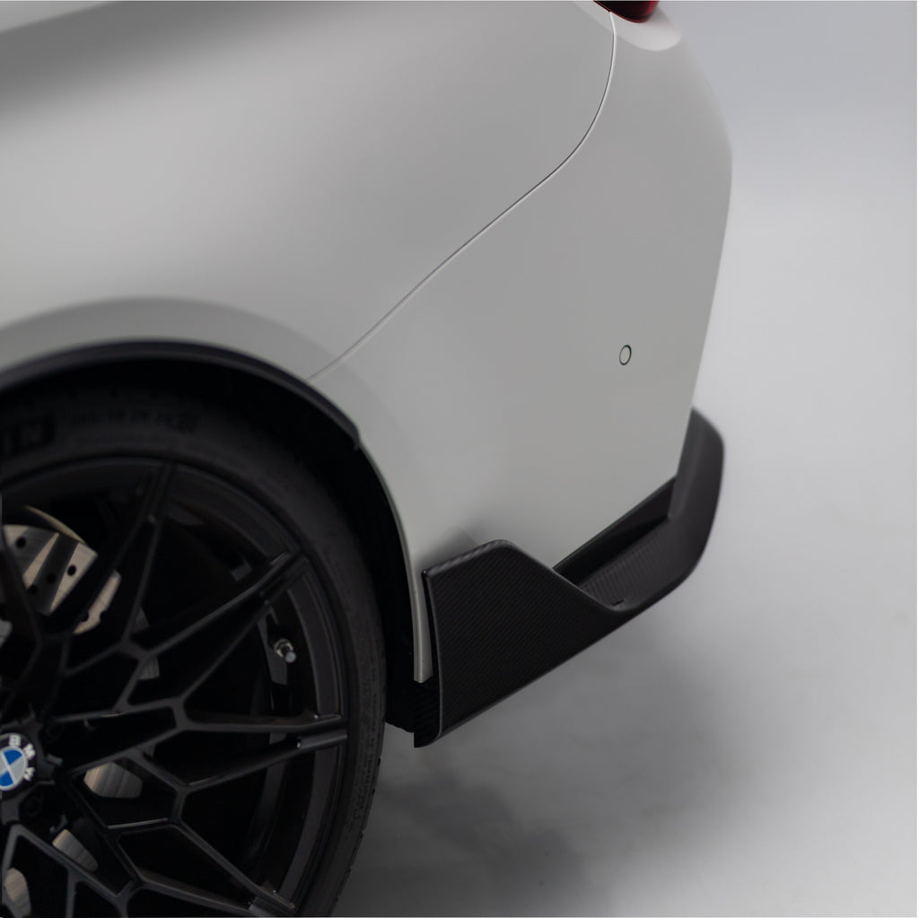 M Performance Style Pre Pregged Dry Carbon Rear Winglets for BMW M3 G80 G81 2020+ – image 6