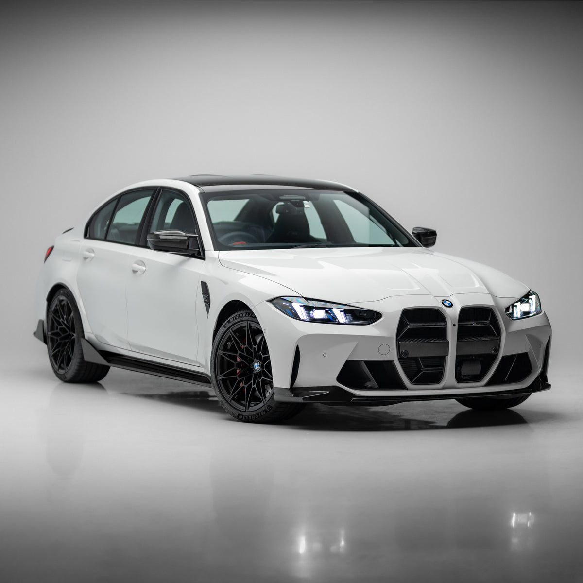 M Performance Style Pre Pregged Dry Carbon Front Lip for BMW M3 G80 G81 / M4 G82 G83 2020+ – image 3