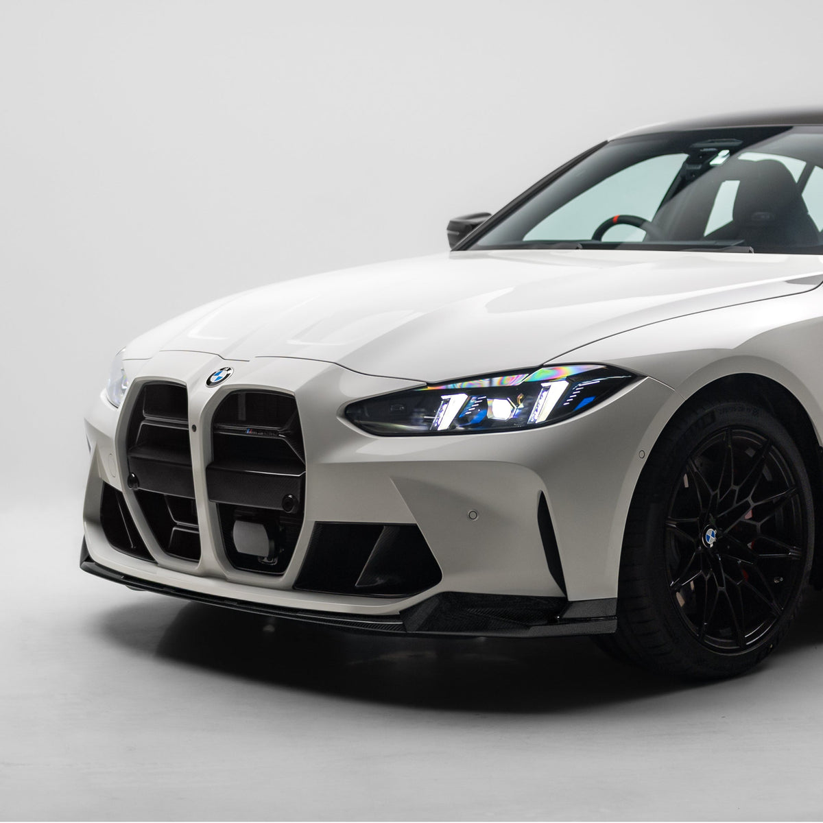 M Performance Style Pre Pregged Dry Carbon Front Lip for BMW M3 G80 G81 / M4 G82 G83 2020+ – image 2