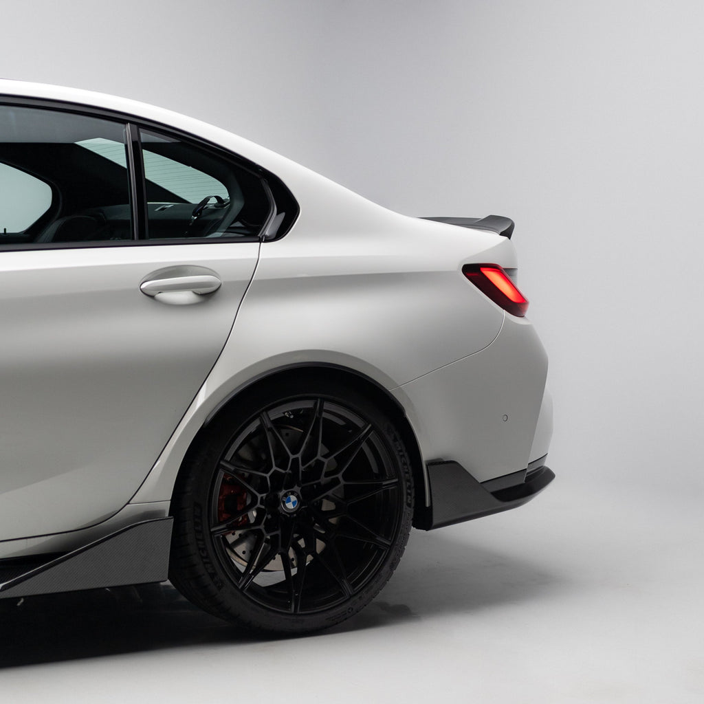 M Performance Style Pre Pregged Dry Carbon Rear Winglets for BMW M3 G80 G81 2020+ – image 9