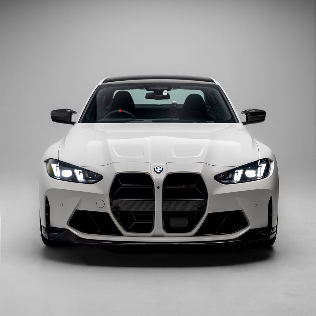 CSL Style Pre Pregged Dry Carbon Grille for BMW M3 G80 G81 / M4 G82 G83 with ACC 2020+ – image 4