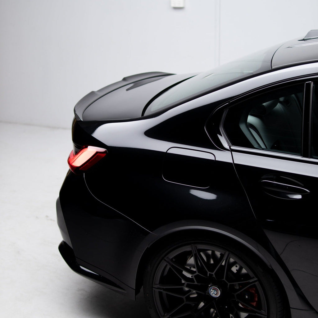 M-Performance V1 Style Pre Pregged Dry Carbon Spoiler for BMW 3 Series G20 / M3 G80 2020+ – image 5