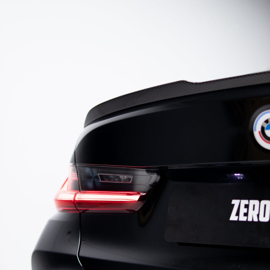 M-Performance V1 Style Pre Pregged Dry Carbon Spoiler for BMW 3 Series G20 / M3 G80 2020+ – image 6