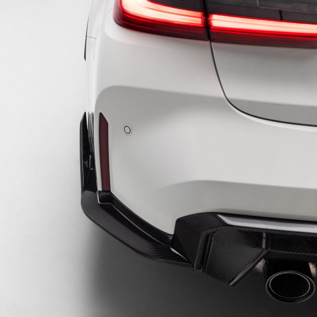 M Performance Style Pre Pregged Dry Carbon Rear Winglets for BMW M3 G80 G81 2020+ – image 5