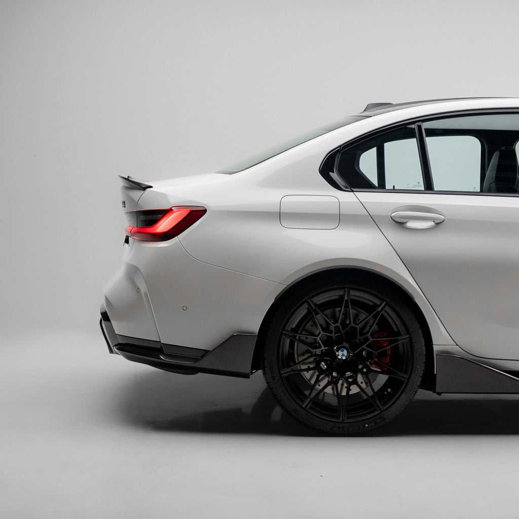 M Performance Style Pre Pregged Dry Carbon Rear Winglets for BMW M3 G80 G81 2020+ – image 7