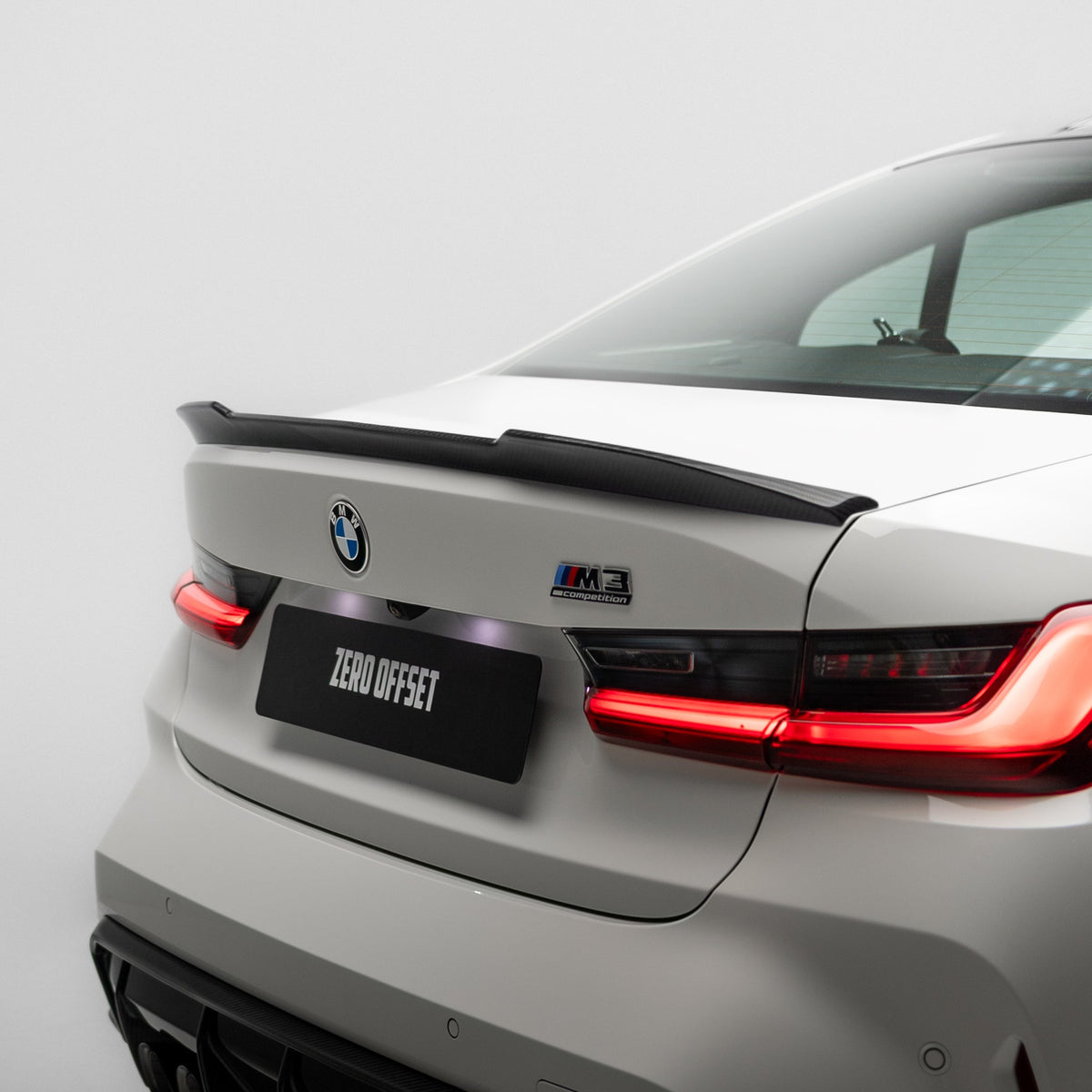 CS Style Pre Pregged Dry Carbon Fiber Spoiler for BMW 3 Series G20 / M3 G80 2020+ – image 2