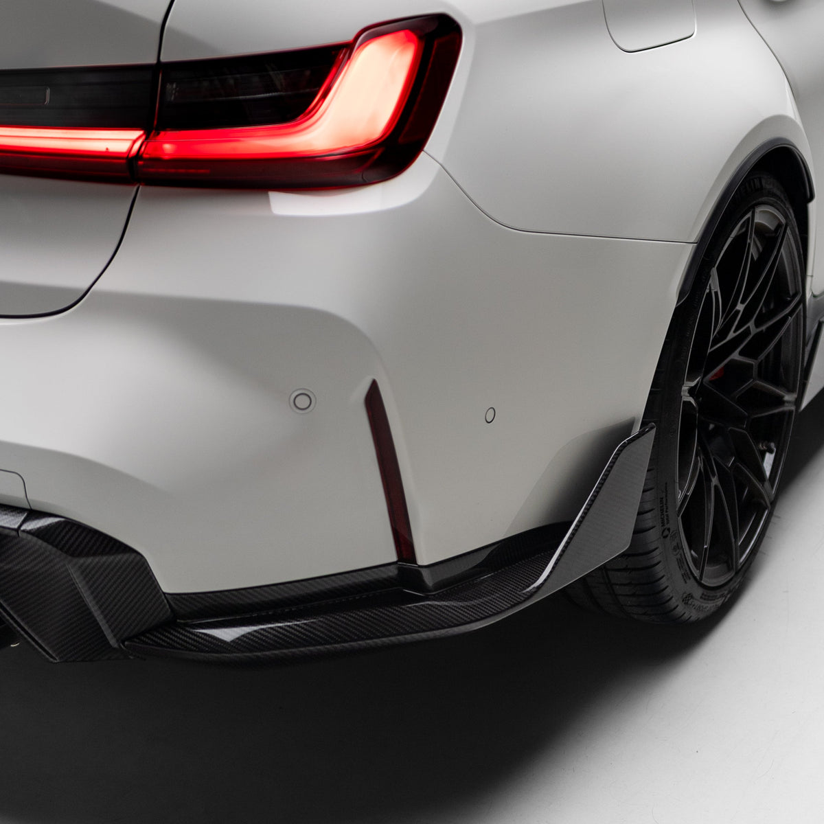 M Performance Style Pre Pregged Dry Carbon Rear Winglets for BMW M3 G80 G81 2020+ – image 4