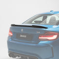 CS Style Pre Pregged Dry Carbon Fiber Trunk Lid Spoiler for BMW 2 Series M2 F22 F87 2014-2021