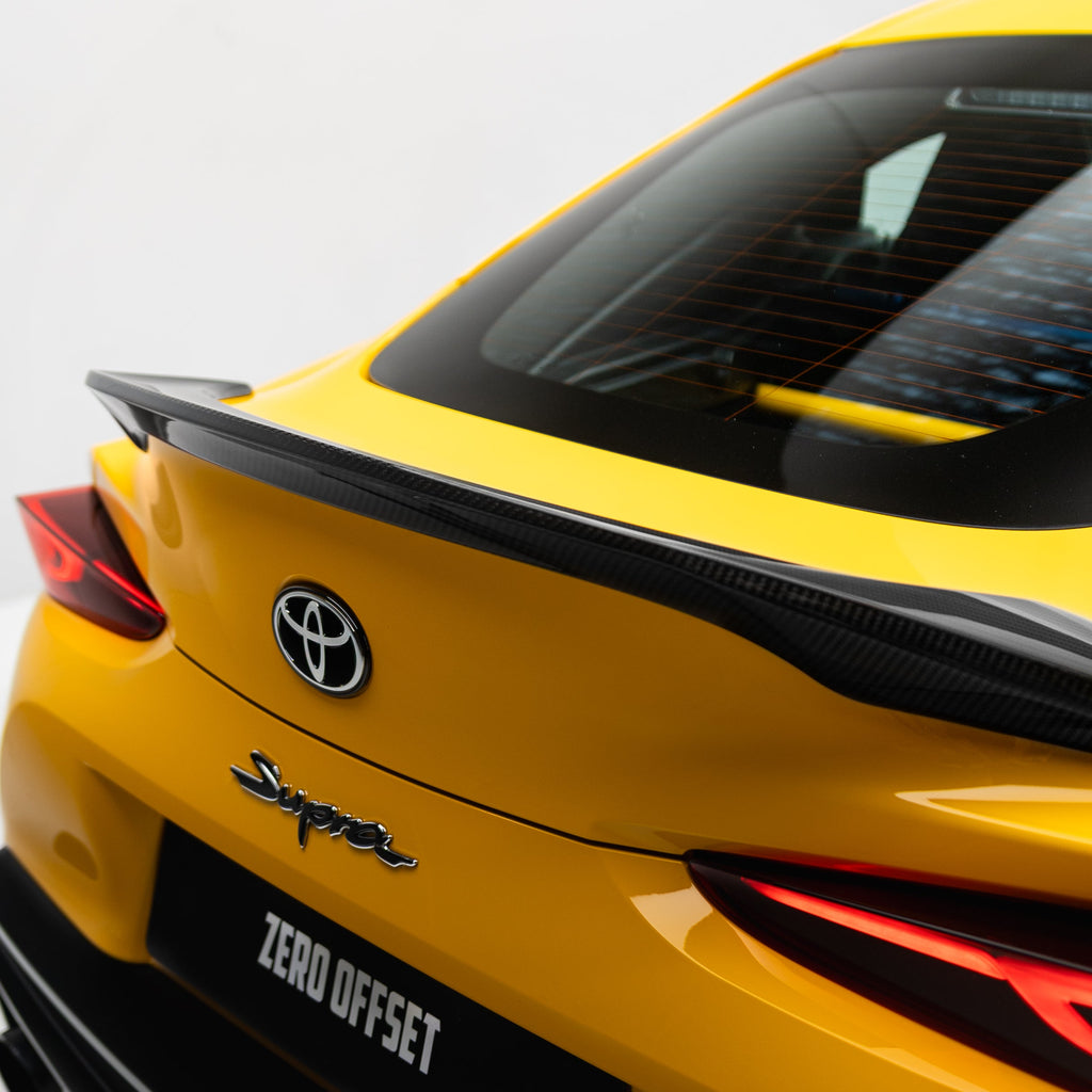 TRD Style Pre Pregged Dry Carbon Fibre Spoiler for Toyota Supra A90 2019+ – image 10