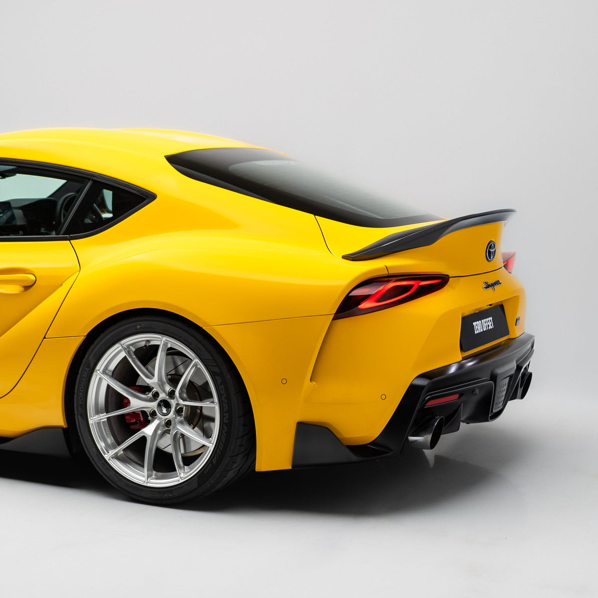TRD Style Pre Pregged Dry Carbon Fibre Spoiler for Toyota Supra A90 2019+ – image 9