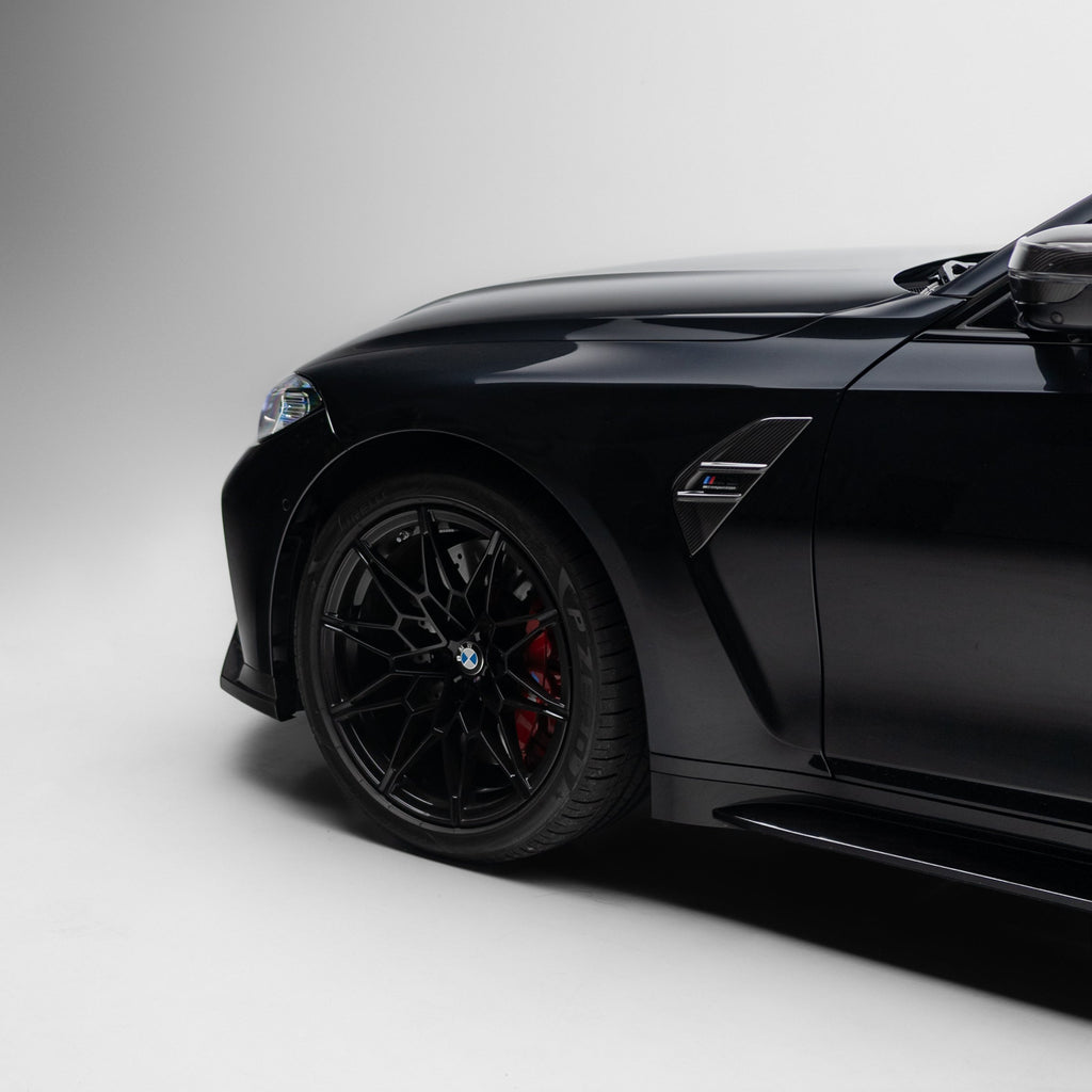 M Performance Style Pre Pregged Dry Carbon Fender Vent Cover for BMW M3 G80 G81 2020+ – image 5