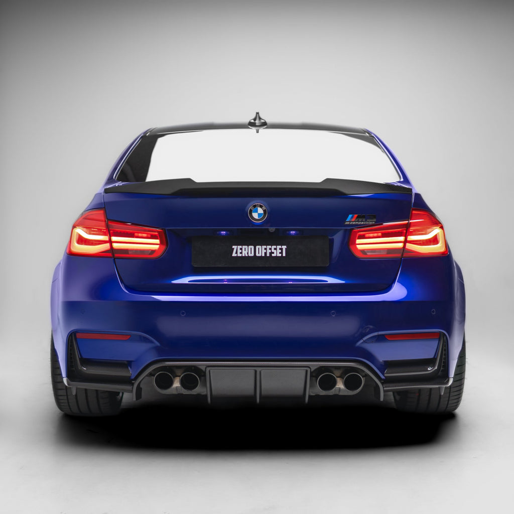M4 Style Pre Pregged Dry Carbon Fiber Spoiler for BMW 3 Series F30 2013-2018 / M3 F80 2013-2020 – image 5