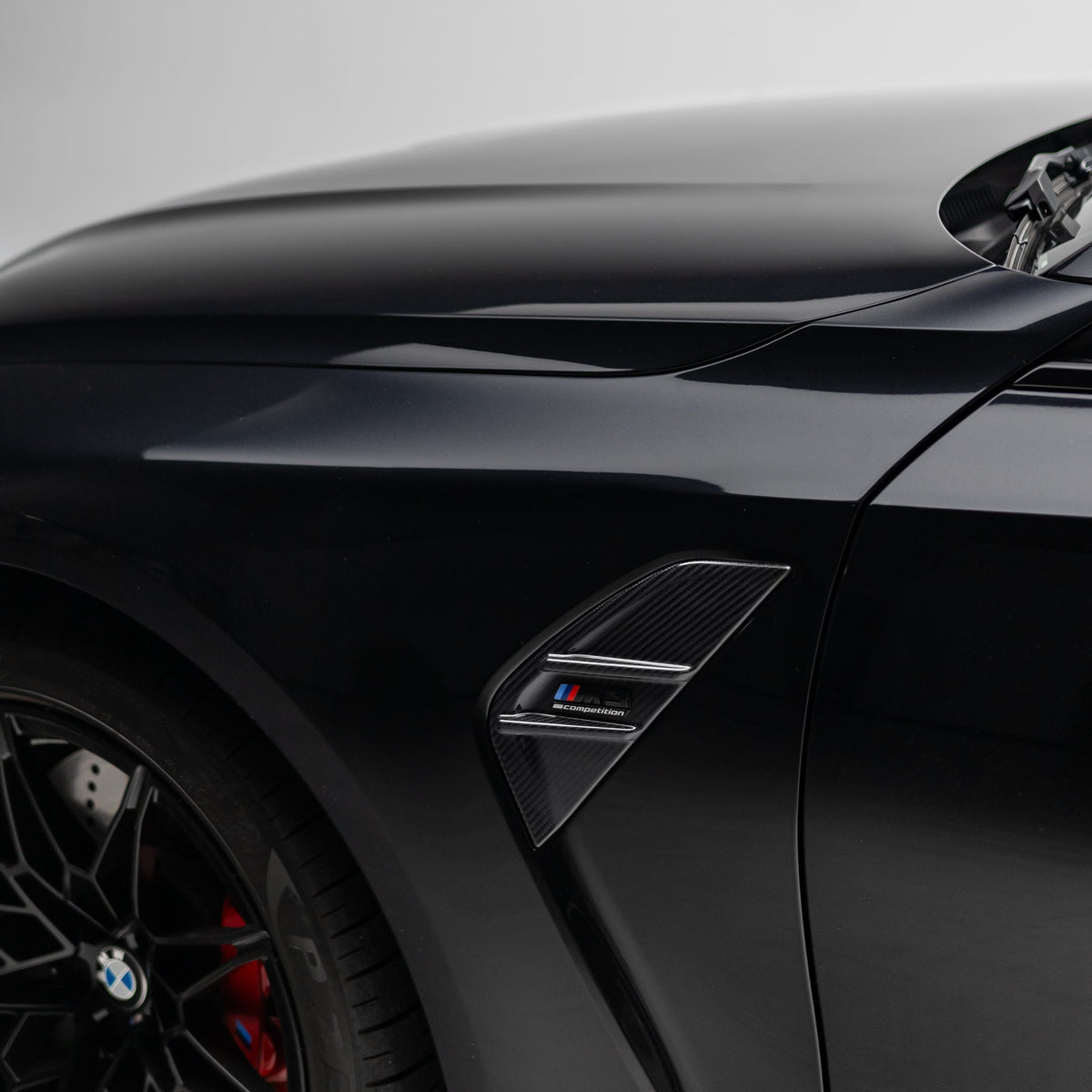 M Performance Style Pre Pregged Dry Carbon Fender Vent Cover for BMW M3 G80 G81 2020+ – image 8