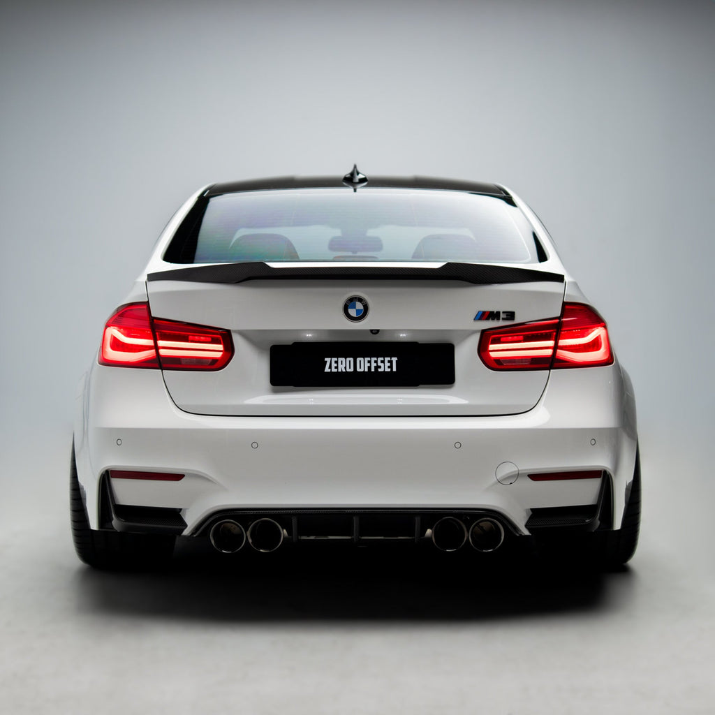 M4 Style Pre Pregged Dry Carbon Fiber Spoiler for BMW 3 Series F30 2013-2018 / M3 F80 2013-2020 – image 2