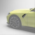 OEM Style Pre Pregged Dry Carbon Fender Vent Cover for BMW M4 G82 G83 2020+