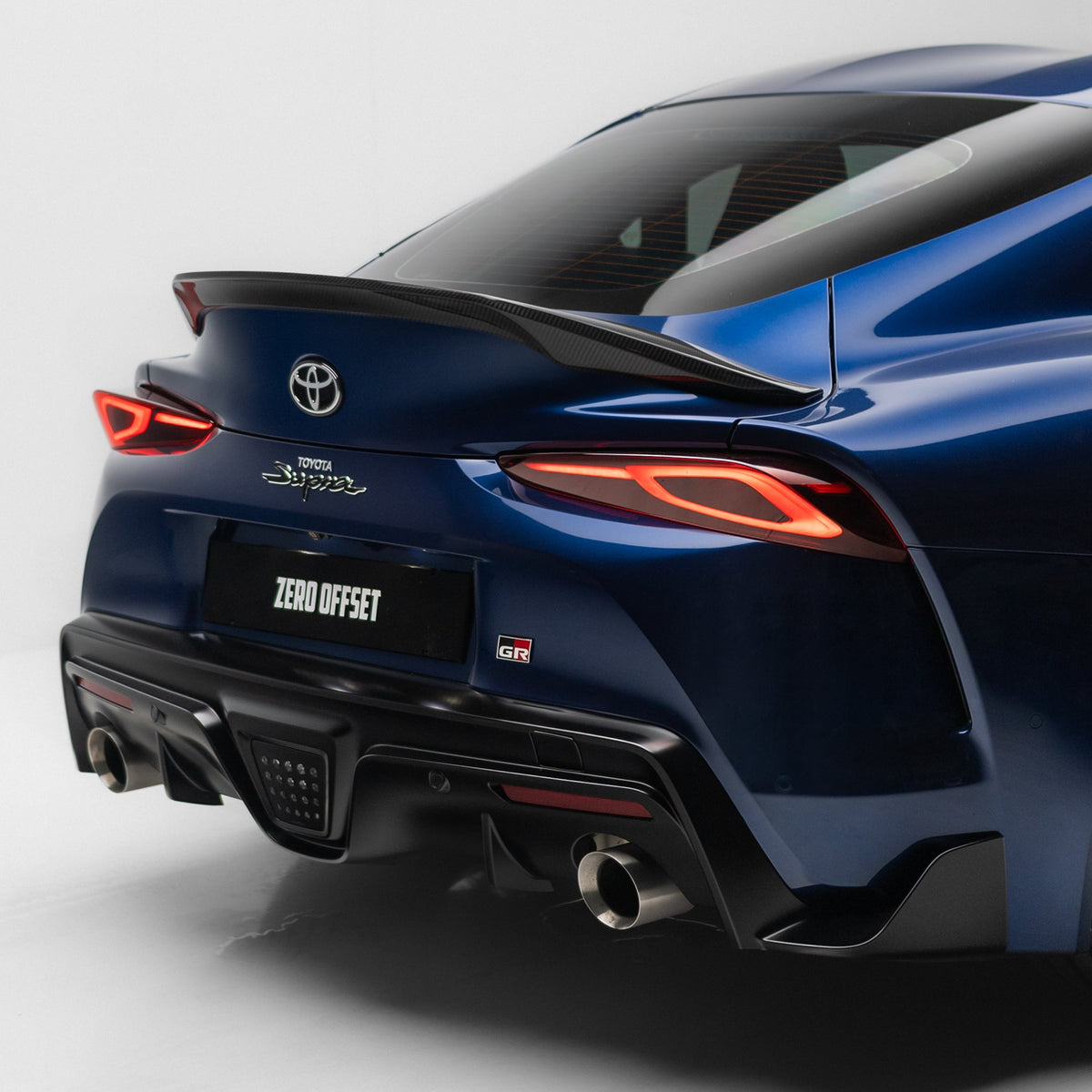 TRD Style Pre Pregged Dry Carbon Fibre Spoiler for Toyota Supra A90 2019+ – image 2
