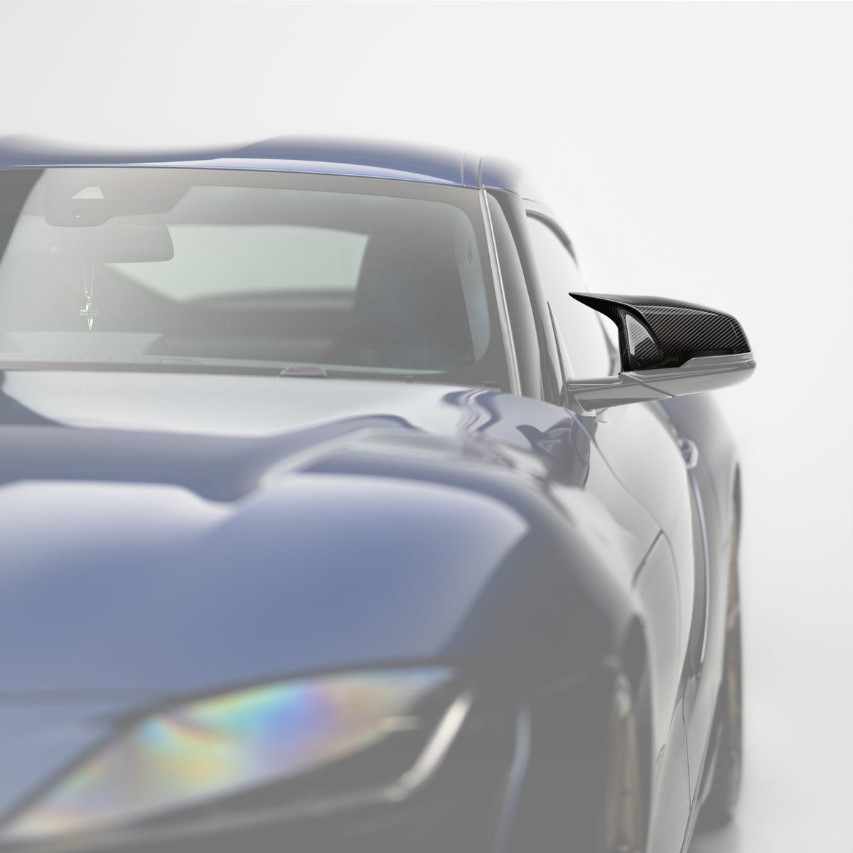 M Performance Style Pre Pregged Dry Carbon Fiber Mirror Caps for BMW 1/2 Series X1/X2/Z4 F39 F40 F44 F48 G29 &
