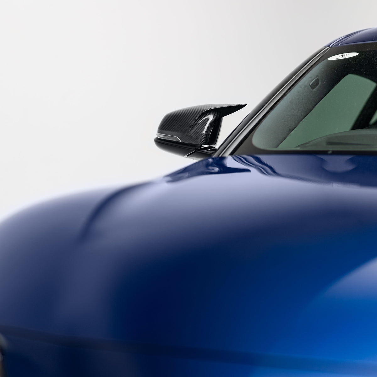 M Performance Style Pre Pregged Dry Carbon Fiber Mirror Caps for BMW 1/2 Series X1/X2/Z4 F39 F40 F44 F48 G29 & – image 3