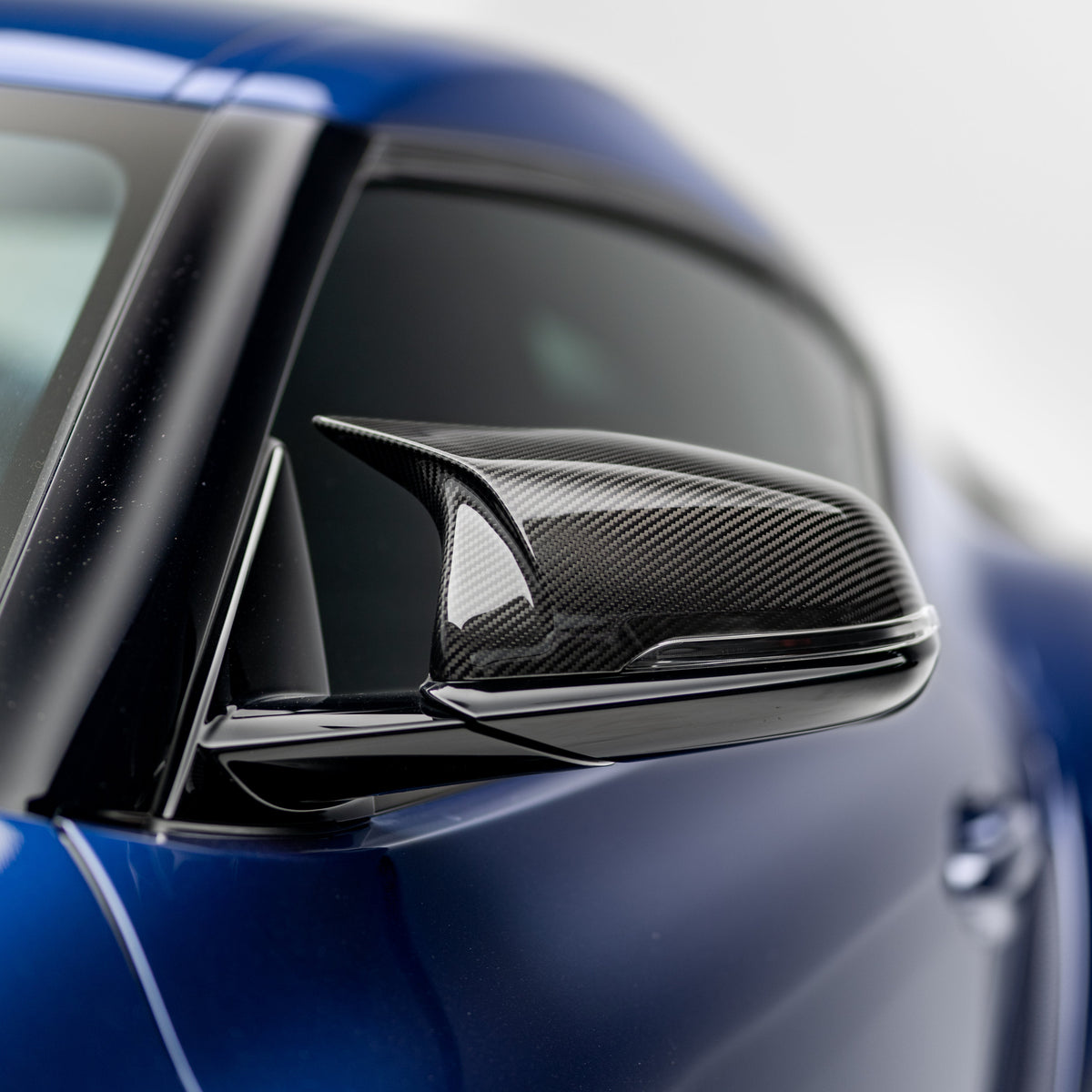 M Performance Style Pre Pregged Dry Carbon Fiber Mirror Caps for BMW 1/2 Series X1/X2/Z4 F39 F40 F44 F48 G29 & – image 5