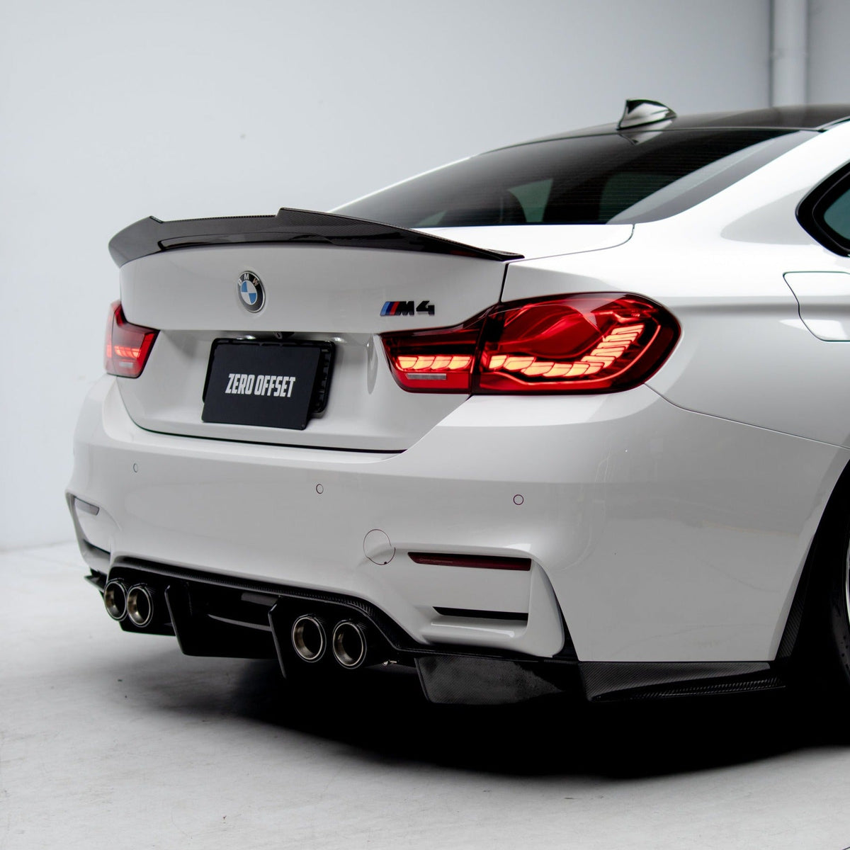 PSM Spoiler Pre Pregged Dry Carbon Fiber Style for BMW M4 F82 2014-2020 – image 4