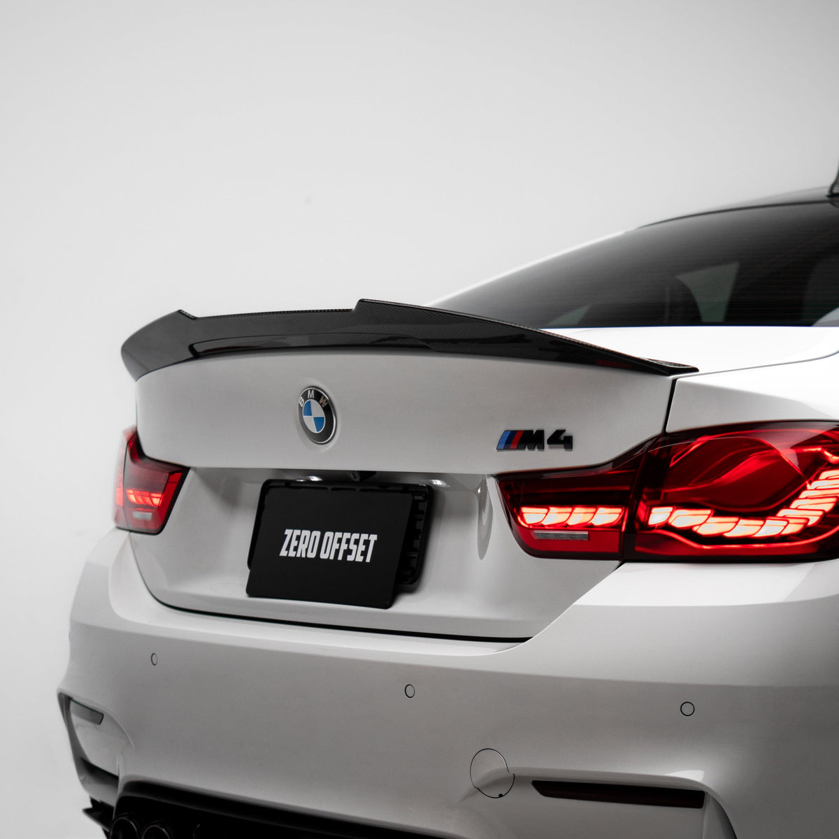 PSM Spoiler Pre Pregged Dry Carbon Fiber Style for BMW M4 F82 2014-2020 – image 2