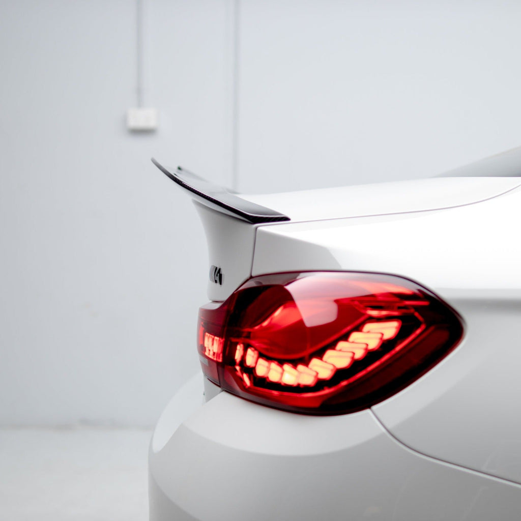 PSM Spoiler Pre Pregged Dry Carbon Fiber Style for BMW M4 F82 2014-2020 – image 5