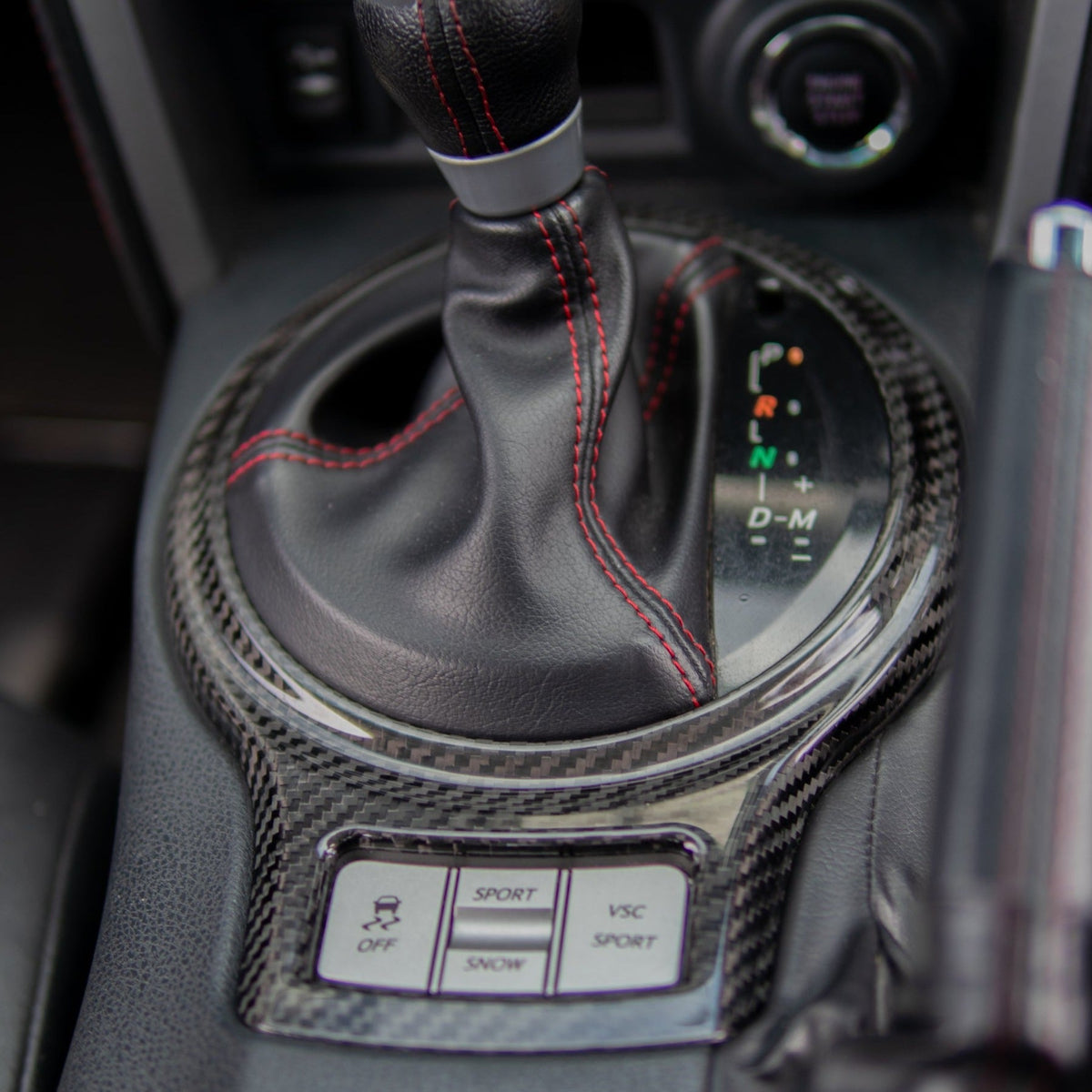 Dry Carbon Fiber Shifter Surround for Toyota 86 (ZN6)/Subaru BRZ (ZC6) 2012-2021 – image 4