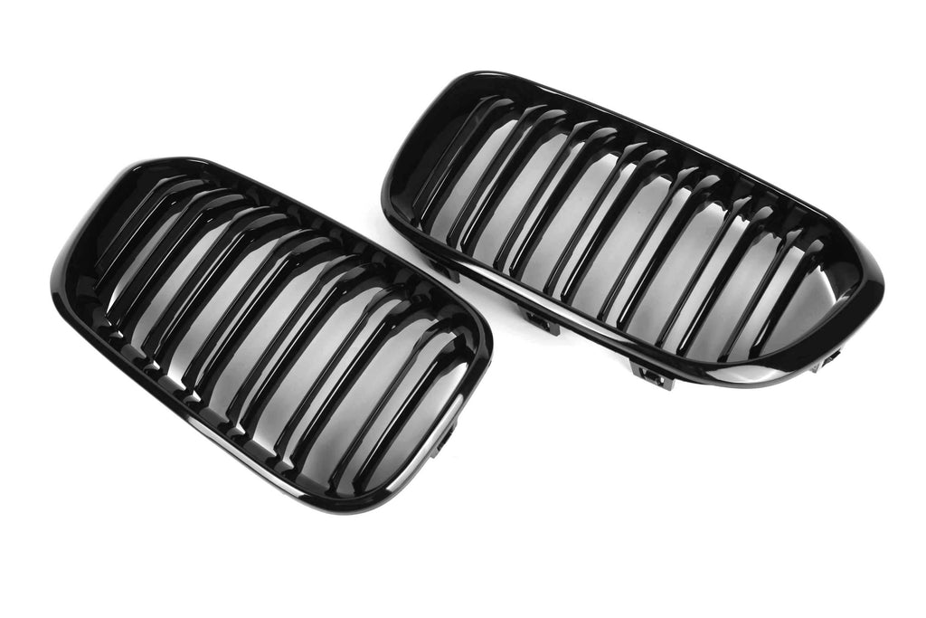 M Performance Gloss Black Grille (Dual Slat) For BMW 1 Series F20 LCI 2015-2019 – image 10