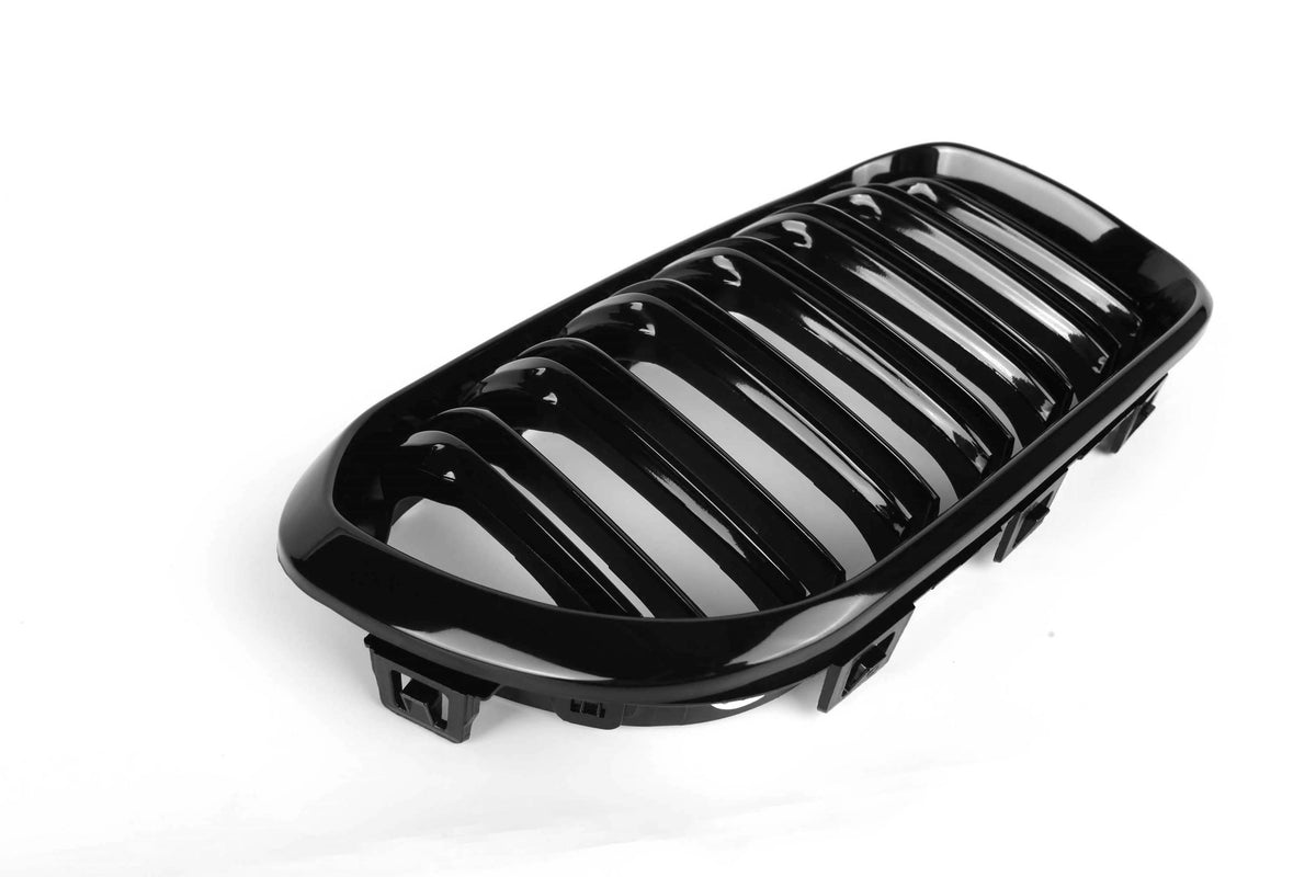 M Performance Gloss Black Grille (Dual Slat) For BMW 1 Series F20 LCI 2015-2019 – image 11