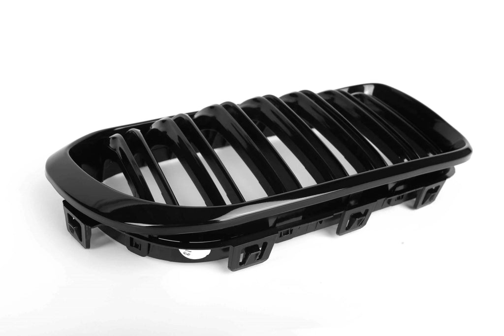 M Performance Gloss Black Grille (Dual Slat) For BMW 1 Series F20 LCI 2015-2019 – image 12