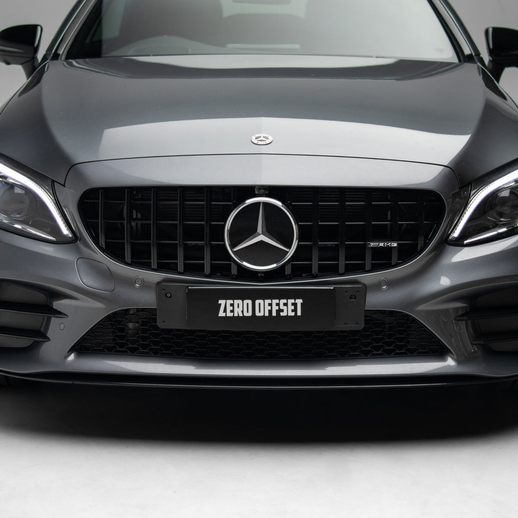 AMG Panamericana Style Grille for Mercedes-Benz C Class (AMG Line) C205/W205 2019-2022 - Black – image 2