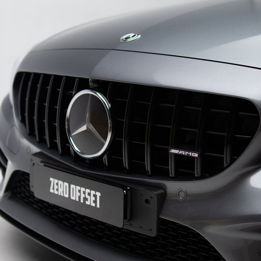 AMG Panamericana Style Grille for Mercedes-Benz C Class (AMG Line) C205/W205 2019-2022 - Black – image 5