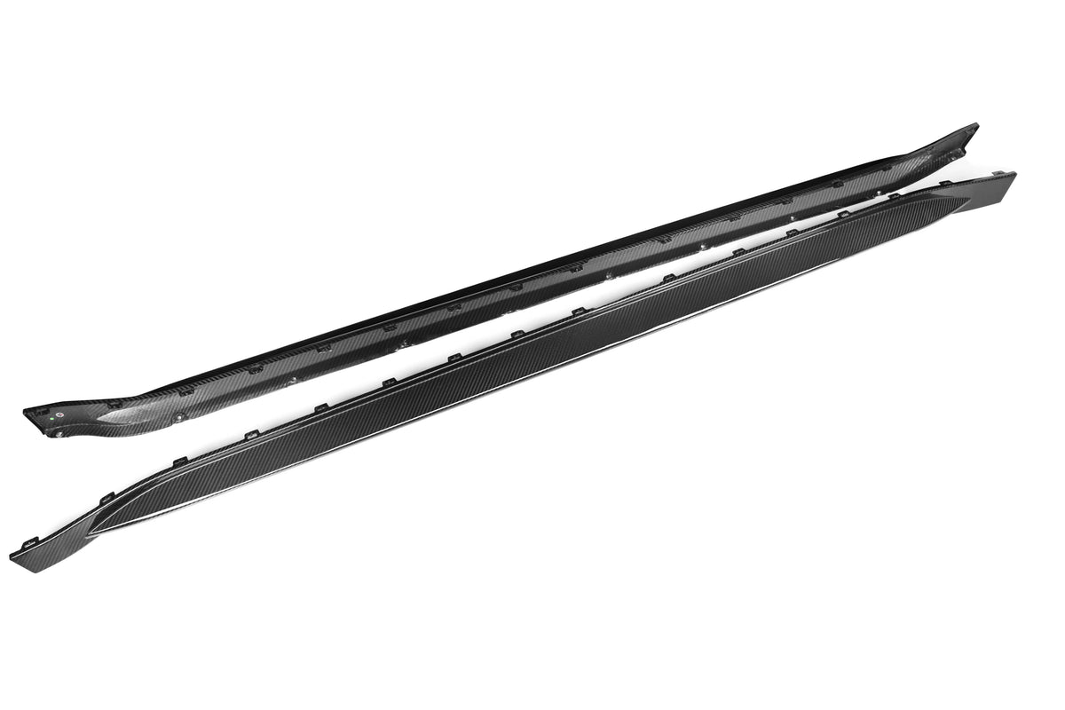 OEM Style Pre Pregged Dry Carbon Side Skirts for BMW M3 G80 G81 2020+ – image 7