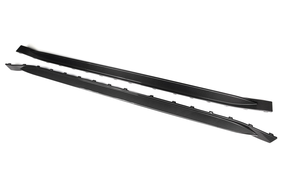 OEM Style Pre Pregged Dry Carbon Side Skirts for BMW M3 G80 G81 2020+ – image 13