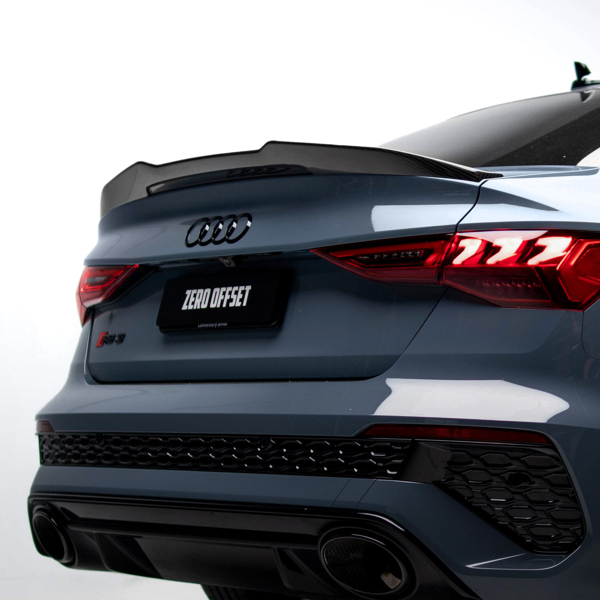 PSM Style Pre Pregged Dry Carbon Fiber Spoiler for Audi A3 / S3 / RS3 8Y Sedan 2021+ – image 2