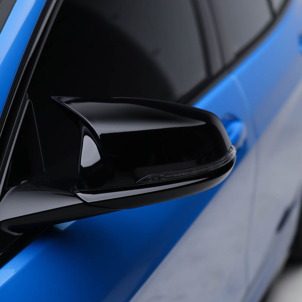 M Performance Style Gloss Black Mirror Caps for BMW 1/2 Series X1/X2/Z4 (F39)(F40)(F44)(F48)(G29) & Toyota Sup – image 3