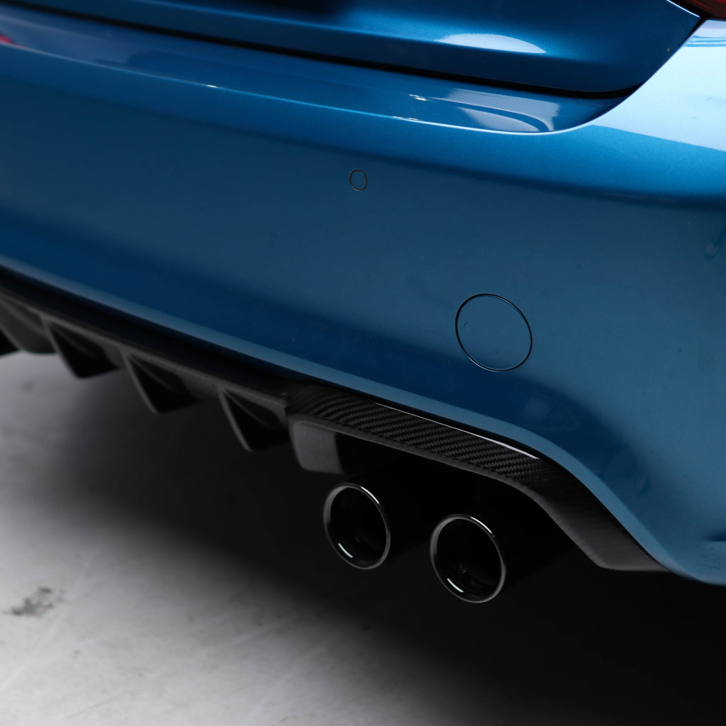 M Performance Style Carbon Fiber Rear Diffuser Pre-Pregged Dry Carbon Fiber for BMW M2 F87 2016-2021 – image 14