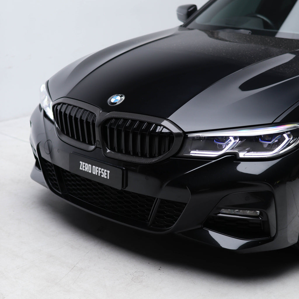 M Performance Style Pre Pregged Dry Carbon Fiber Grille (Single Slat) for BMW 3 Series G20 Pre LCI 2018-2021 – Photo 3