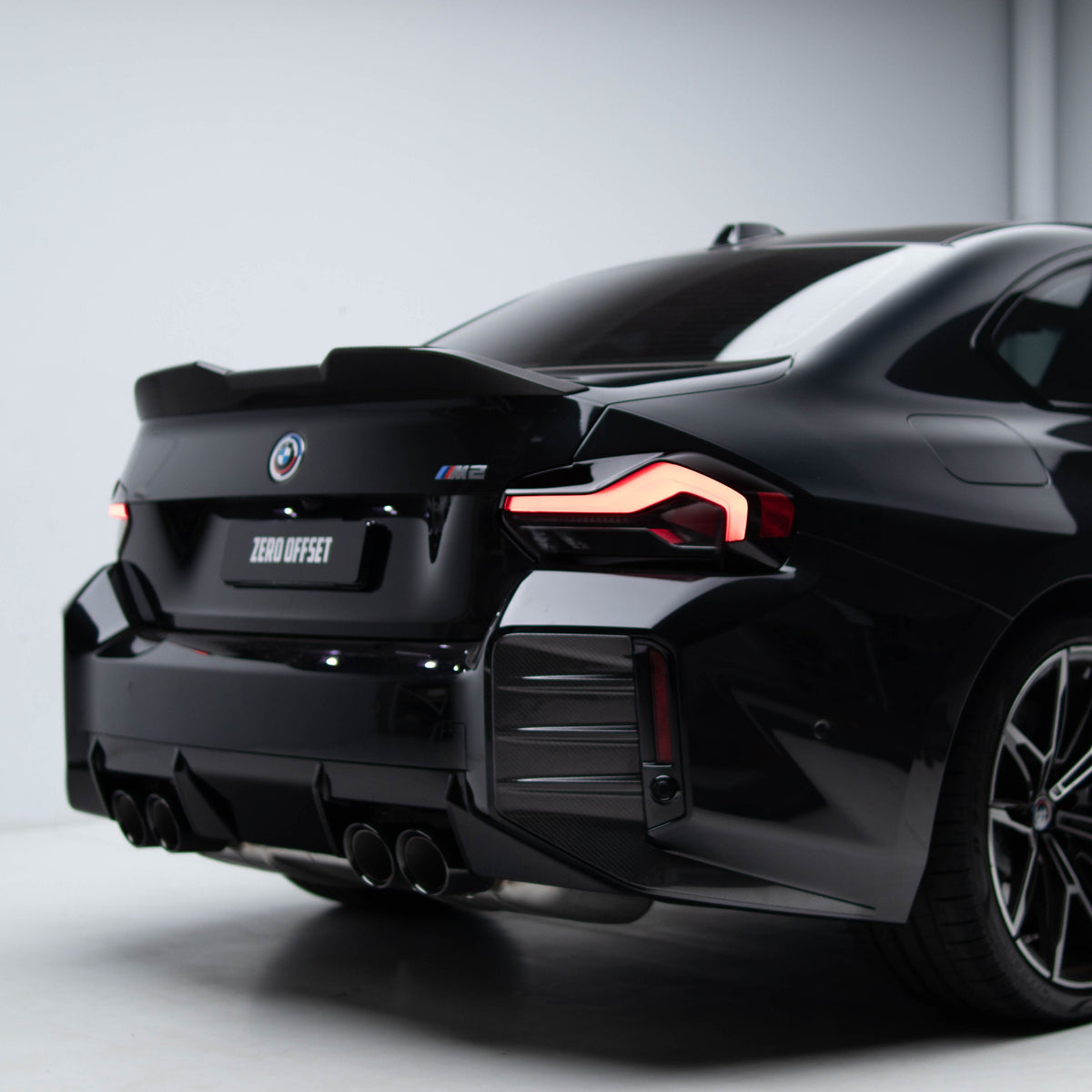 M Performance Style Pre Pregged Dry Carbon Fiber Rear Bumper Trim for BMW M2 G87 2023+ – image 7