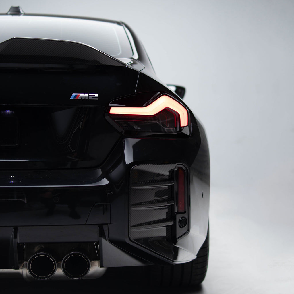 M Performance Style Pre Pregged Dry Carbon Fiber Rear Bumper Trim for BMW M2 G87 2023+ – image 8