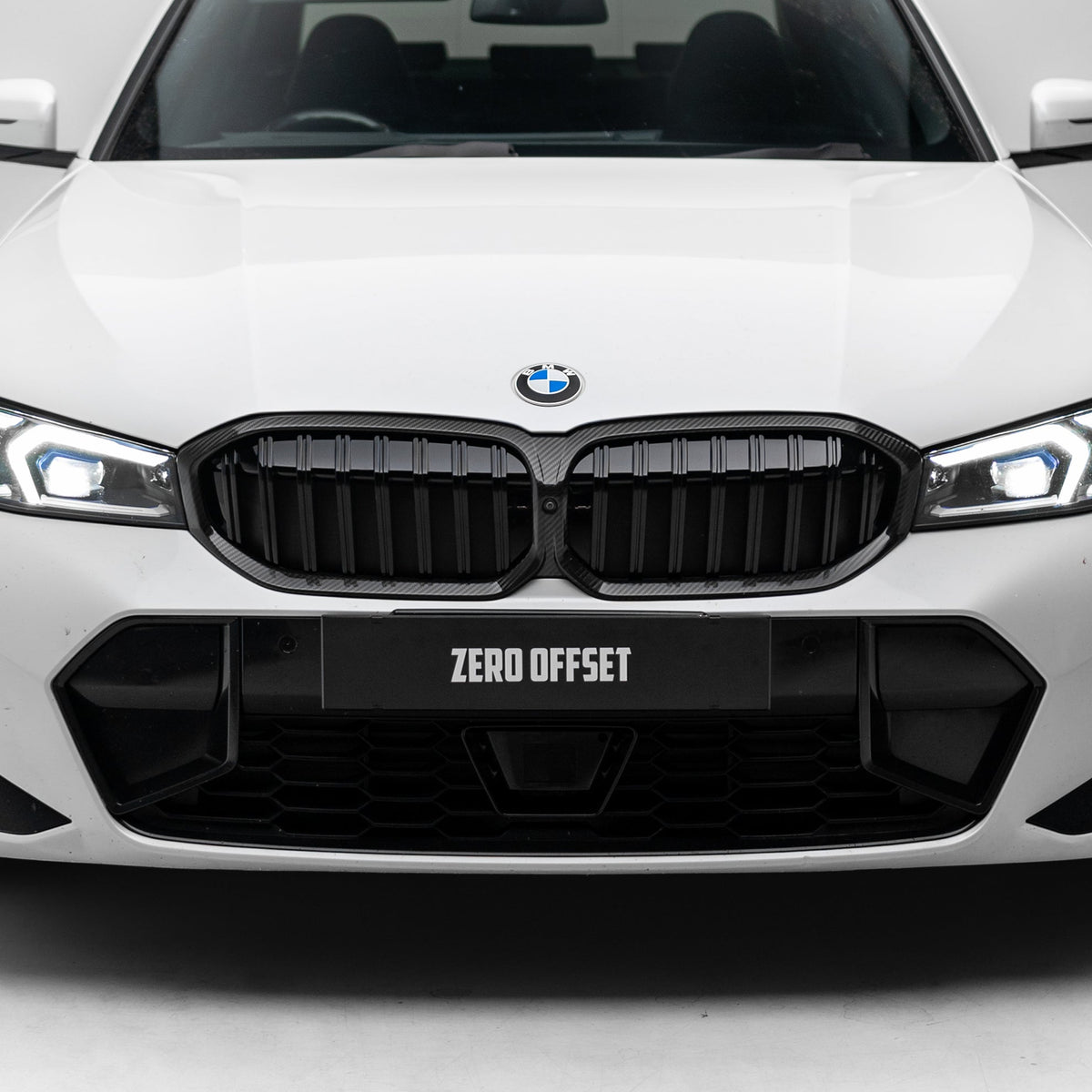 M Performance Style Pre Pregged Dry Carbon Fiber Grille (Single Slat) for BMW 3 Series G20 LCI 2023+ – Photo 2