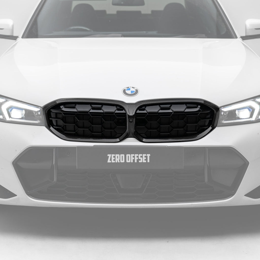 M Performance Style Pre Pregged Dry Carbon Fiber Grille (Mesh) for BMW 3 Series G20 LCI 2023+