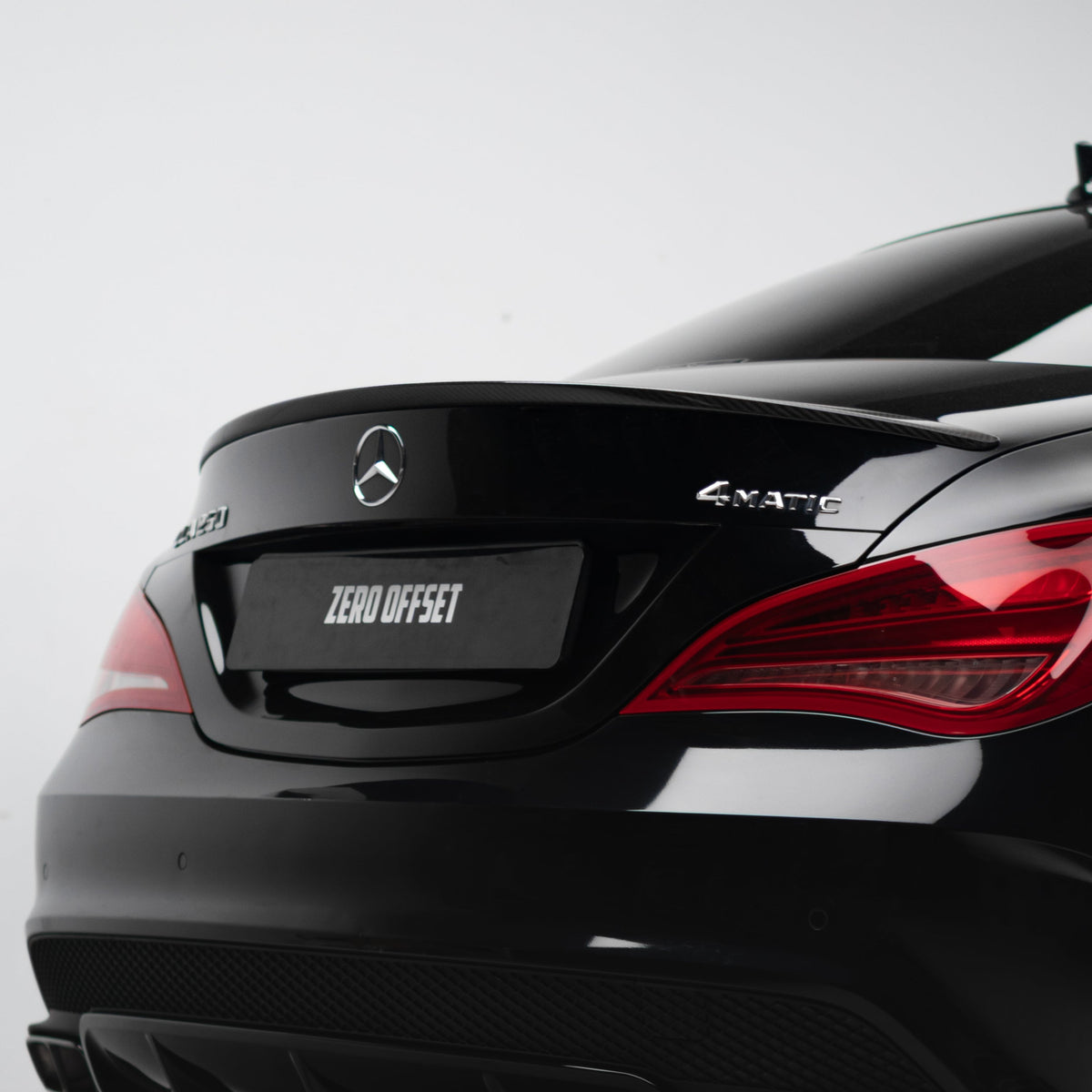 OEM-Style Pre Pregged Dry Carbon Fiber Spoiler for Mercedes-Benz CLA C117 Coupe 2013-2019 – image 2